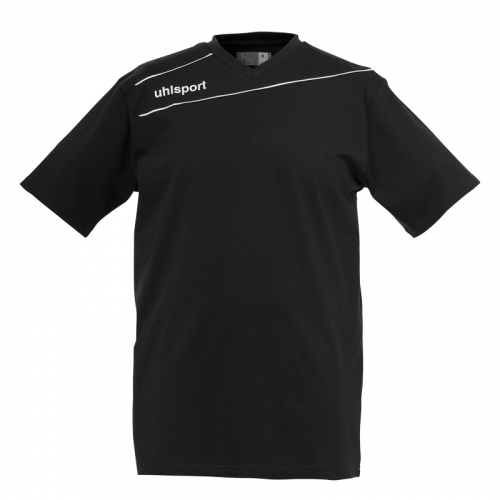 STREAM 3.0 Camiseta algodenera negro/blanco UHLSPORT