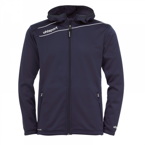 STREAM 3.0 Cazadora Con Capucha azul marino/blanco UHLSPORT