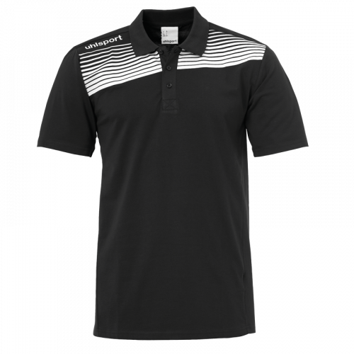 LIGA 2.0 POLO negro/blanco UHLSPORT