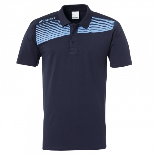 LIGA 2.0 POLO azul marino/celeste UHLSPORT