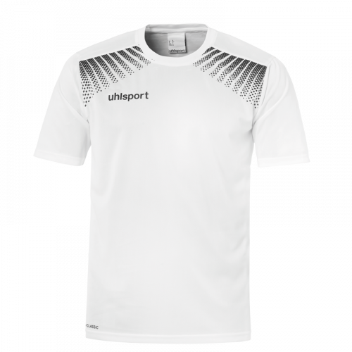 GOAL POLYESTER TRAINING T-SHIRT blanco/negro UHLSPORT