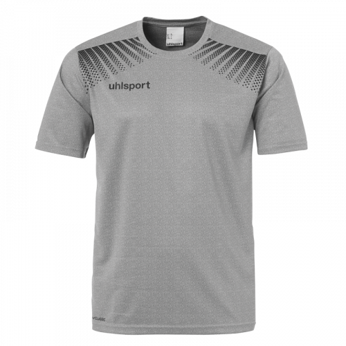 GOAL POLYESTER TRAINING T-SHIRT gris oscuro mezcla/negro UHLSPORT