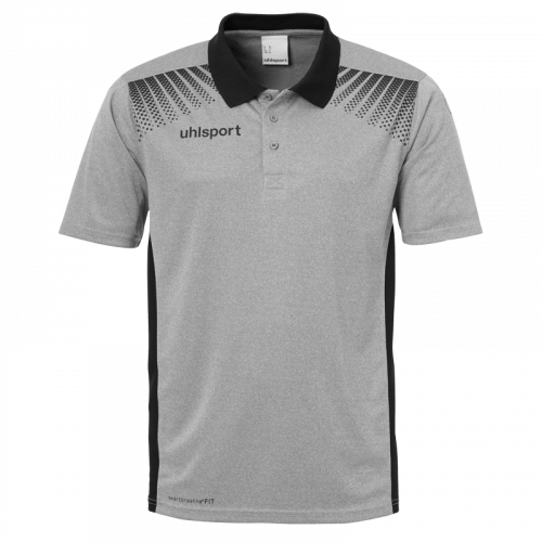 GOAL POLO gris oscuro mezcla/negro UHLSPORT