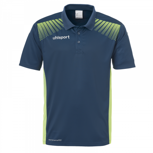 GOAL POLO petróleo/verde flash UHLSPORT