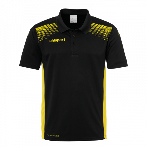 GOAL POLO negro/lima amarillo UHLSPORT