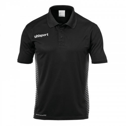SCORE POLO SHIRT negro/blanco UHLSPORT