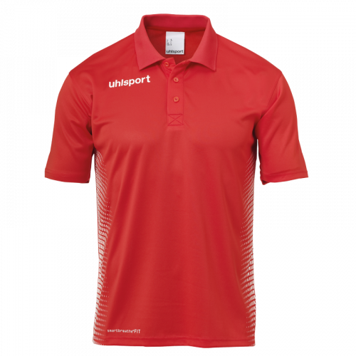 SCORE POLO SHIRT rojo/blanco UHLSPORT