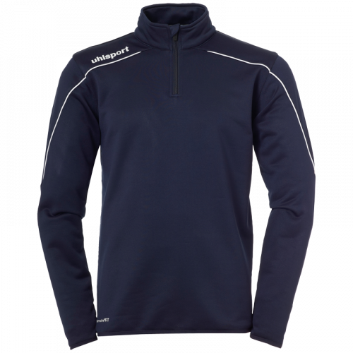 STREAM 22 1/4 ZIP TOP blue UHLSPORT