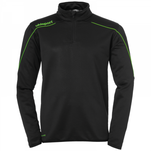 STREAM 22 1/4 ZIP TOP black UHLSPORT