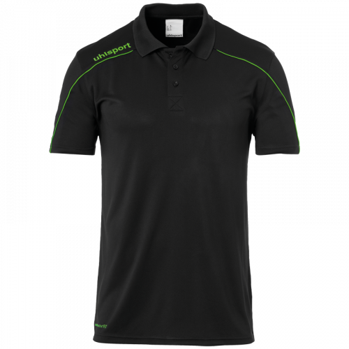 STREAM 22 POLO SHIRT black UHLSPORT