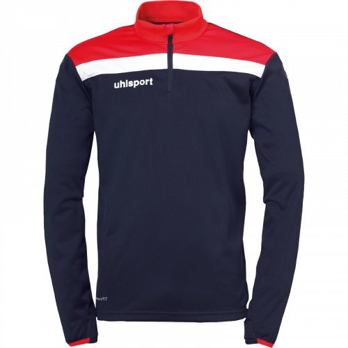OFFENSE 23 1/4 ZIP TOP azul marino/rojo/blanco UHLSPORT