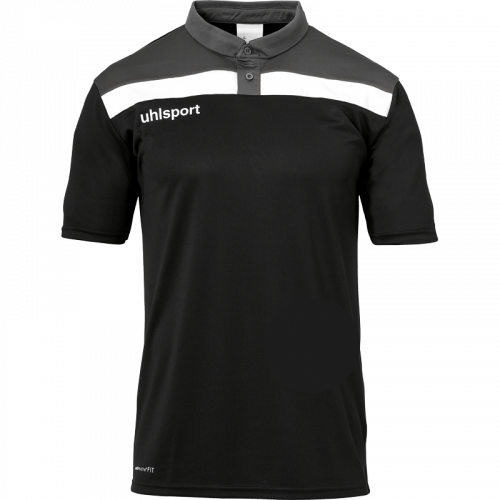 OFFENSE 23 POLO SHIRT negro/antracita/blanco UHLSPORT