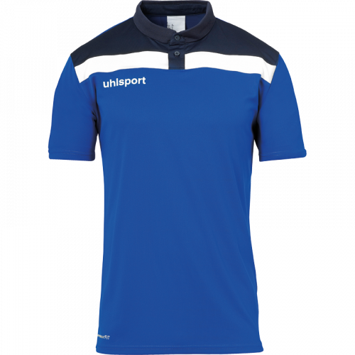 OFFENSE 23 POLO SHIRT azur/azul marino/blanco UHLSPORT