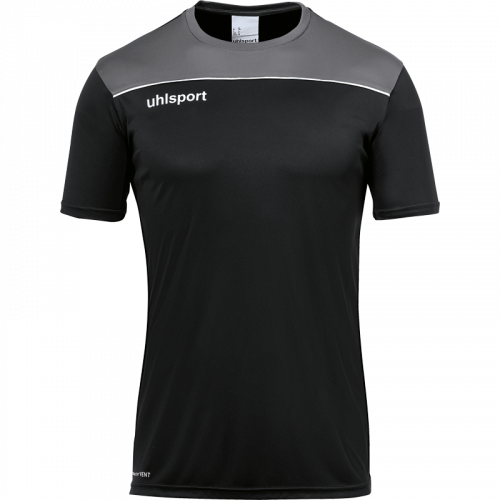 OFFENSE 23 POLY SHIRT negro/antracita/blanco UHLSPORT