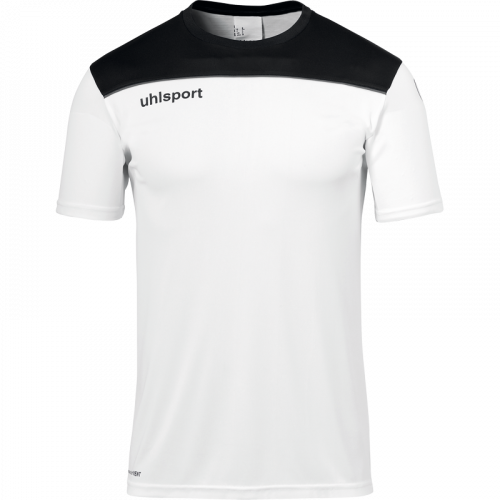 OFFENSE 23 POLY SHIRT blanco/negro/antracita UHLSPORT
