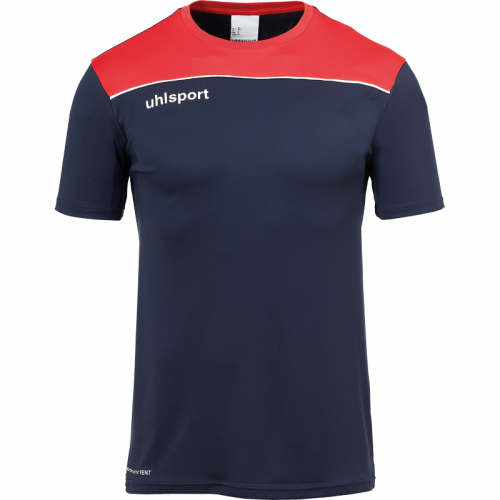 OFFENSE 23 POLY SHIRT azul marino/rojo/blanco UHLSPORT
