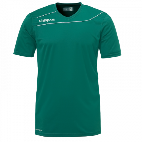 STREAM 3.0 Camiseta MC lagoon/blanco UHLSPORT