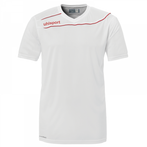STREAM 3.0 Camiseta MC blanco/rojo UHLSPORT