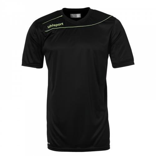 STREAM 3.0 Camiseta MC negro/verde flash UHLSPORT
