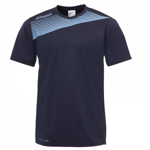 LIGA 2.0 CAMISETA MC azul marino/celeste UHLSPORT
