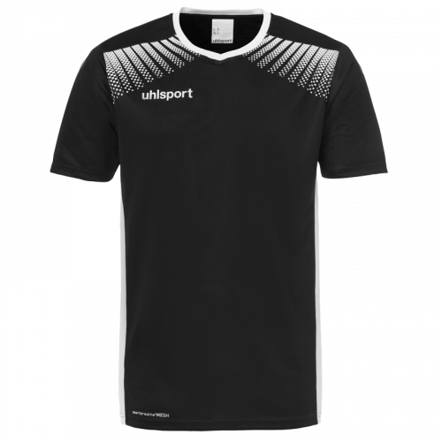 GOAL CAMISETA MC negro/blanco UHLSPORT
