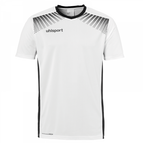 GOAL CAMISETA MC blanco/negro UHLSPORT