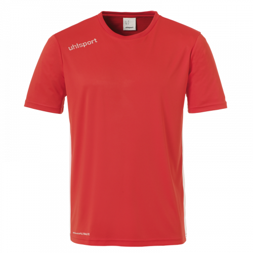 ESSENTIAL CAMISETA MC rojo/blanco UHLSPORT