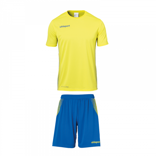 SCORE KIT SS lima amarillo/azur UHLSPORT