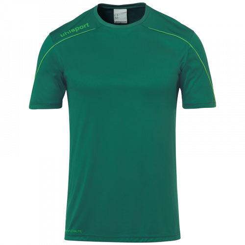 STREAM 22 SHIRT SHORTSLEEVED VERDE UHLSPORT