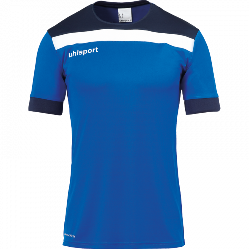 OFFENSE 23 SHIRT SHORTSLEEVED azur/azul marino/blanco UHLSPORT