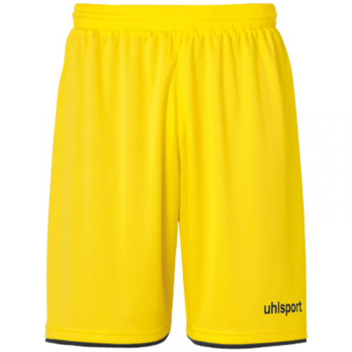 CLUB SHORTS lima amarillo/negro UHLSPORT