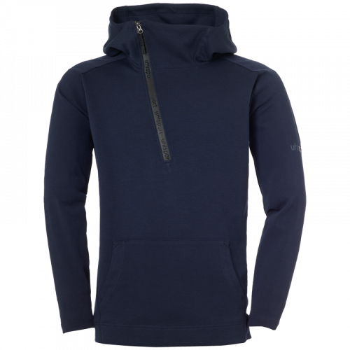 ESSENTIAL PRO ZIP-HOODIE blue UHLSPORT