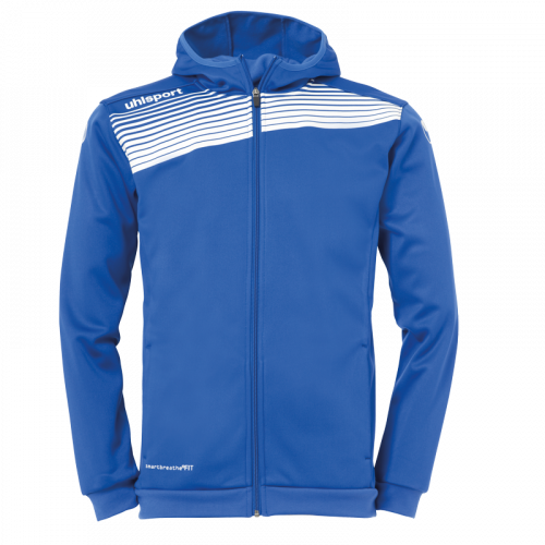 LIGA 2.0 CAZADORA CON CAPUCHA azur/blanco UHLSPORT