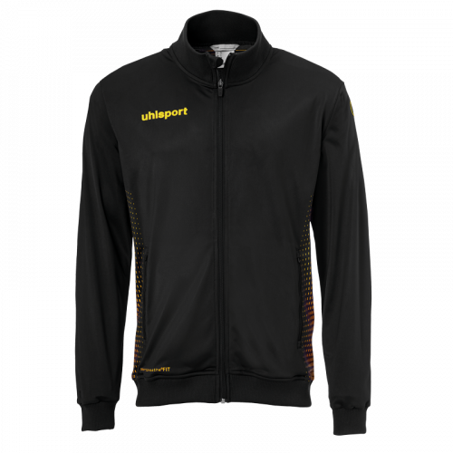 SCORE TRACK JACKET negro/amarillo fluor UHLSPORT