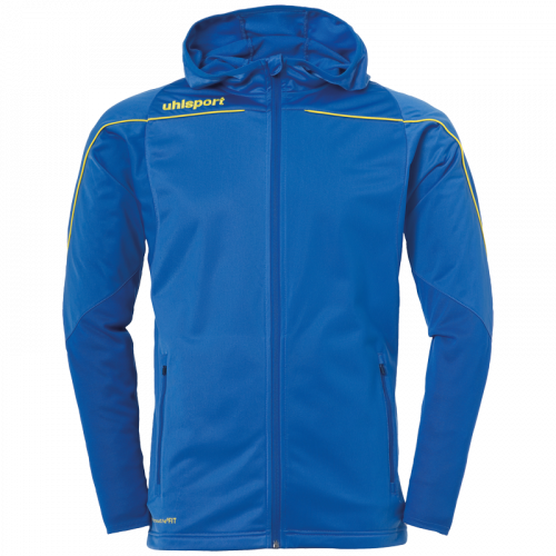STREAM 22 TRACK HOOD JACKET blue UHLSPORT