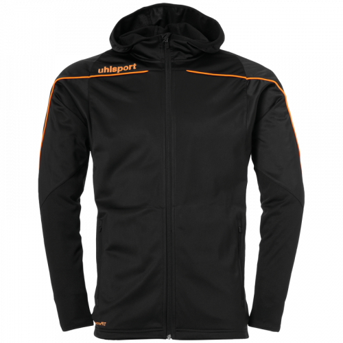 STREAM 22 TRACK HOOD JACKET black UHLSPORT
