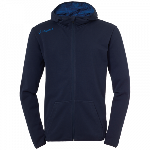 ESSENTIAL HOOD JACKET blue UHLSPORT
