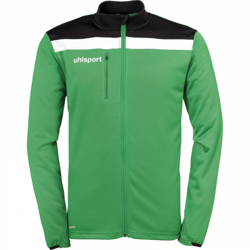 OFFENSE 23 POLY JACKET verde/negro/blanco UHLSPORT