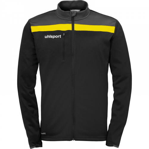 OFFENSE 23 POLY JACKET negro/antracita/lima amar UHLSPORT