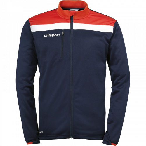 OFFENSE 23 POLY JACKET azul marino/rojo/blanco UHLSPORT