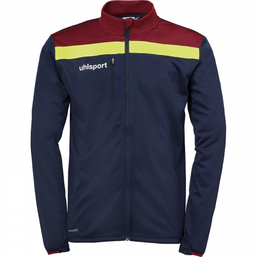 OFFENSE 23 POLY JACKET azul marino/burdeos/amari UHLSPORT