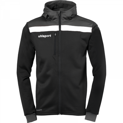 OFFENSE 23 MULTI HOOD JACKET negro/antracita/blanco UHLSPORT