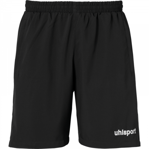 ESSENTIAL WOVEN SHORTS black UHLSPORT