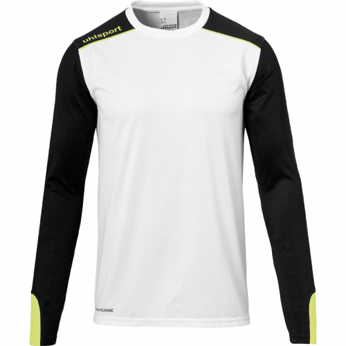 TOWER GOALKEEPER SHIRT LONGSLEEVED blanco/negro/amarillo flu UHLSPORT