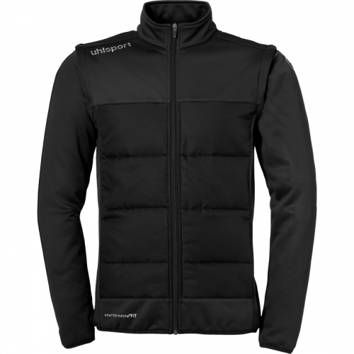 ESSENTIAL MULTI JACKET WITH REM. SLEEVES negro UHLSPORT
