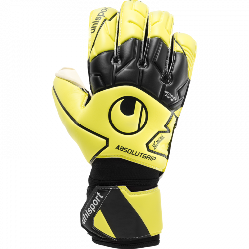 UHLSPORT ABSOLUTGRIP FLEX FRAME CARBON amarillo fluor/negro UHLSPORT