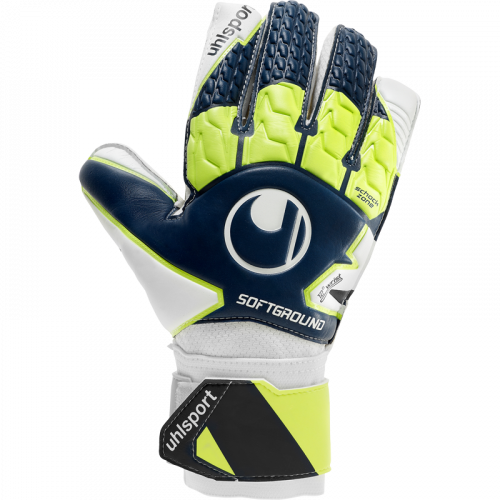 UHLSPORT SOFT ADVANCED azul marino/amarillo fluo UHLSPORT