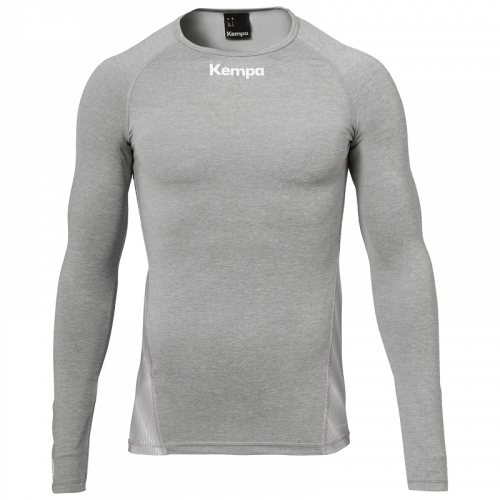 ATTITUDE LONGSLEEVE gris oscuro mezcla KEMPA