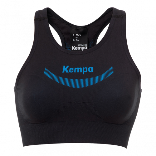 ATTITUDE PRO TOP DE MUJER Negro/Kempa Azul KEMPA