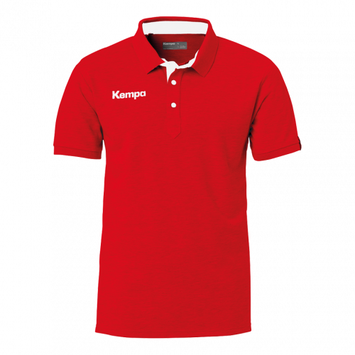 PRIME POLO Rojo/Blanco KEMPA